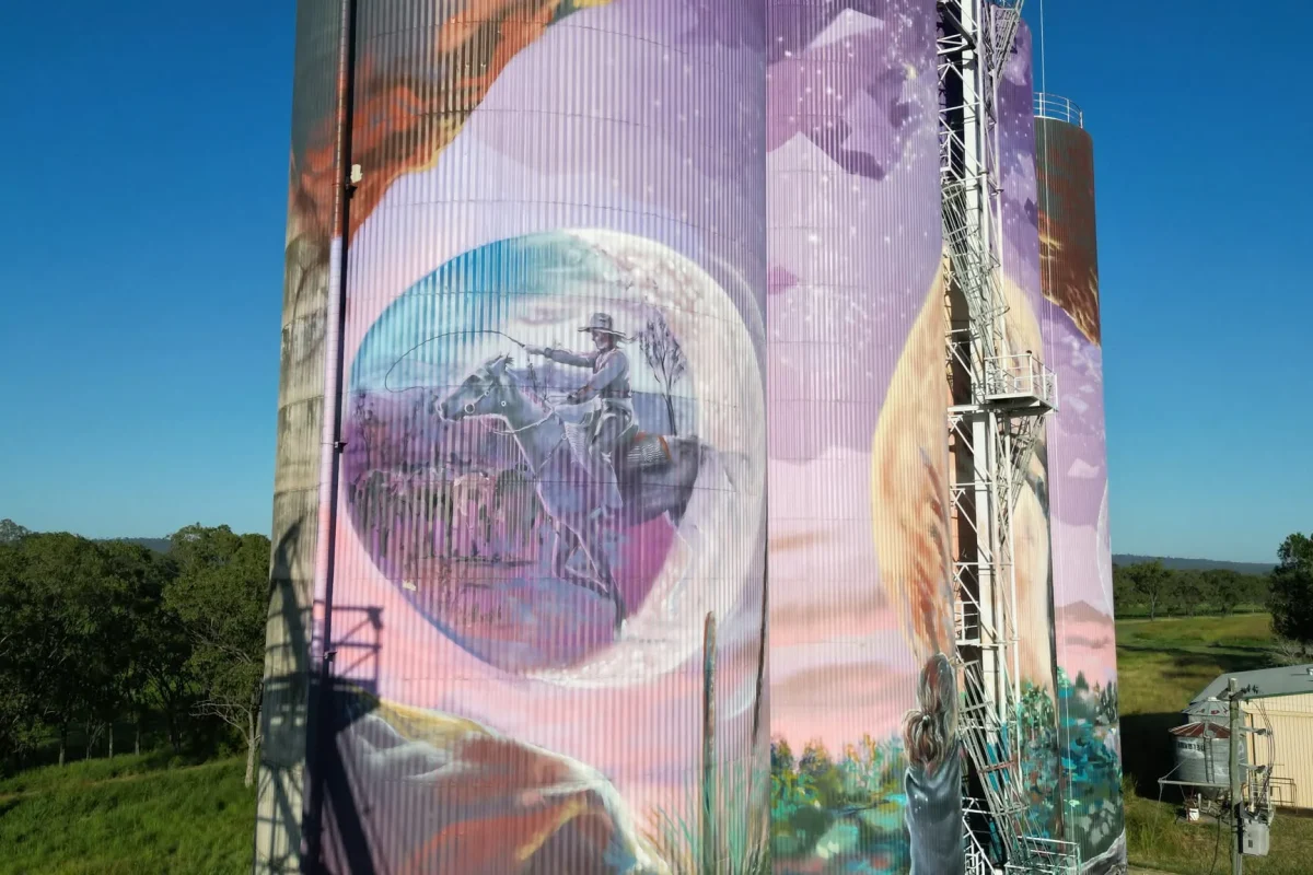 3 Moon Silos Close Up - Peter Williams 3 February 2024 AAa